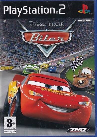 Disney Pixar Biler - PS2 (B Grade) (Genbrug)